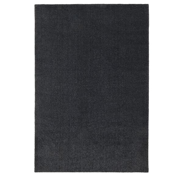 Ковер, короткий ворс, темно-серый 200x300 см IKEA TYVELSE ТЮВЕЛЬСЕ 504.253.22 - фото 1