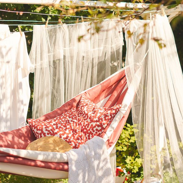 Чехол на подушку, для/дома/улицы, красный/орнамент «точки» 50x50 см IKEA GULLBERGSÖ ГУЛЛБЕРГСЁ 005.099.51 - схема-чертеж с размерами