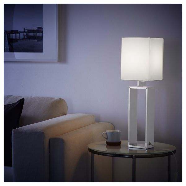 Лампа настольная ТОРСБУ, белый с оттенком - фото 3
