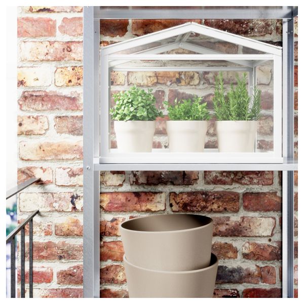 Теплица СОККЕР, белый д/дома/улицы - схема-чертеж с размерами