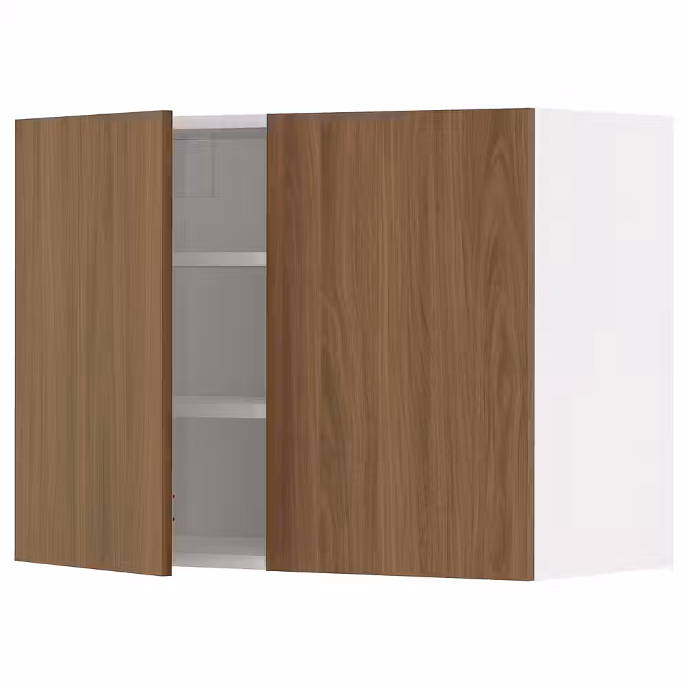 METOD Навесной шкаф с полками/2дверцы - фото 1