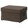 Чехол на табурет для ног ЭКТОРП, Йонсбуда коричневый