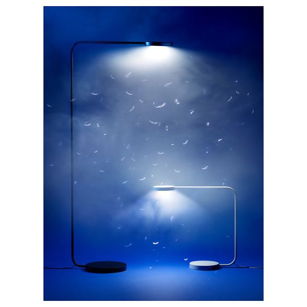 Светильник напольный, светодиодный, темно-серый IKEA ЮППЕРЛИГ 403.474.57 - фото 4