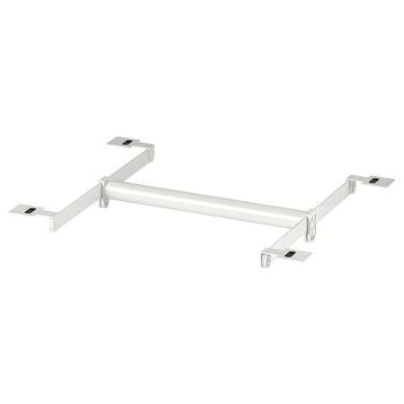 HJÄLPA Платян штанга+2накл шины+2уп крепл - регулируемый/белый 30-47x40 см