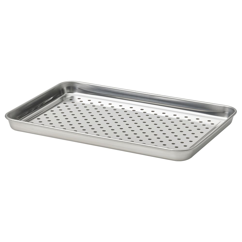 Поднос для барбекю, нержавеющая сталь, 30x20 см IKEA GRILLTIDER ГРИЛЛЬТИДЕР 005.647.25 - фото 1