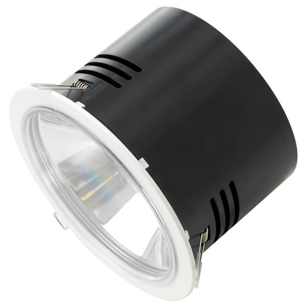 Светильник точечный встроенный ТУРУМА, д/дома/улицы, белый - схема-чертеж с размерами