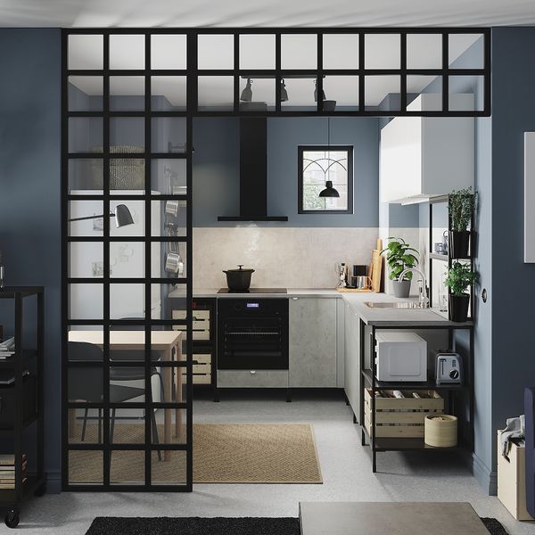 Колпак вытяжного шкафа стенного крепл, черный 60 см IKEA MATÄLSKARE МАТЭЛСКАРЕ 203.939.64 - фото 3