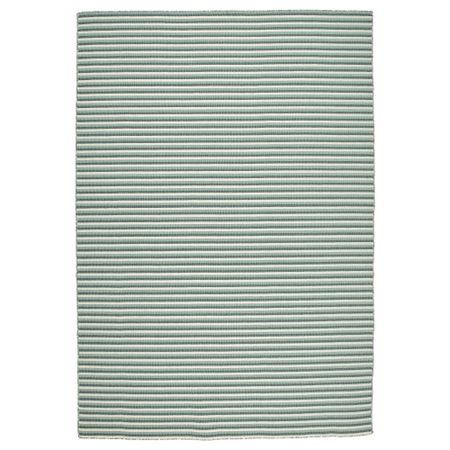 Ковер безворсовый ВЕСТБРИК, ручная работа, зеленый (133x195 см)