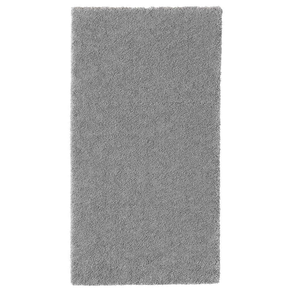 Ковер, короткий ворс, классический серый 80x150 см IKEA STOENSE СТОЭНСЕ 604.270.09 - фото 1