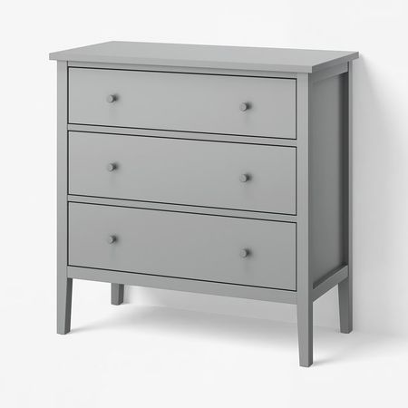 GULLABERG Комод с 3 ящиками - серый 99x48x100 см