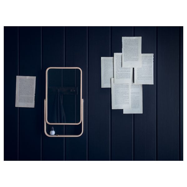 Зеркало настольное, ясень 27x40 см IKEA IKORNNES ИКОРННЕС 503.692.17 - фото 9