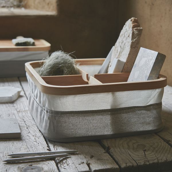 Ящик с отделениями 25x35x10 см IKEA RABBLA РАБЛА 703.743.26 - фото 6