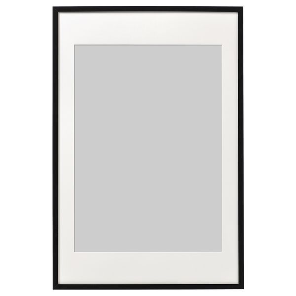 Рама, черный, 61x91 см IKEA RIBBA РИББА 903.016.21 - фото 2