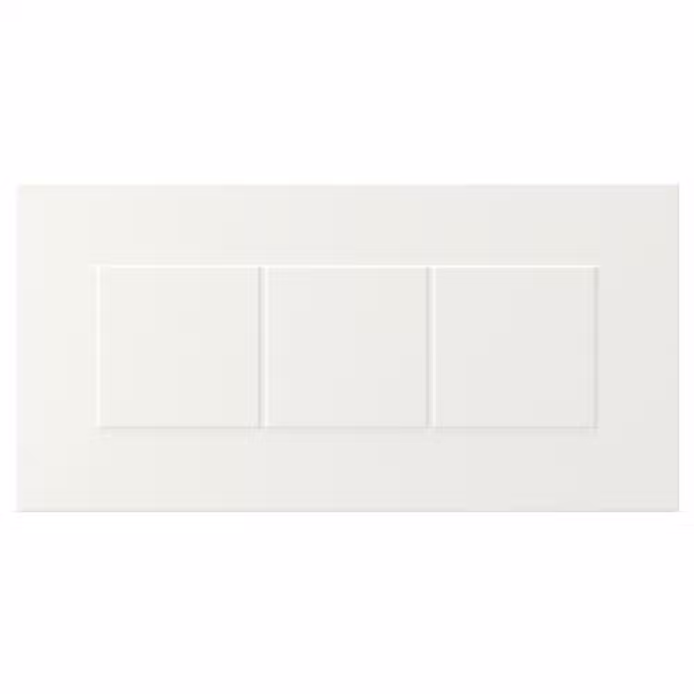STENSUND Фронтальная панель ящика - белый 40x20 см - фото 1
