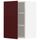 Навесной шкаф с полками, 40x60 см, белый Kallarp, глянцевый темный красно-коричневый IKEA METOD МЕТОД 994.595.46