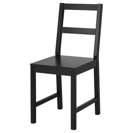 Стул, черно-коричневый IKEA EGGELSTAD ЭГГЕЛЬСТАД 704.882.00