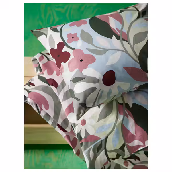 KORSKOVALL КОРСКОВАЛЛ Пододеяльник и наволочка - схема-чертеж с размерами