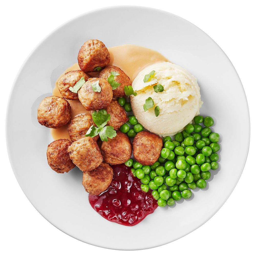 IKEA, вид спереди - схема-чертеж с размерами