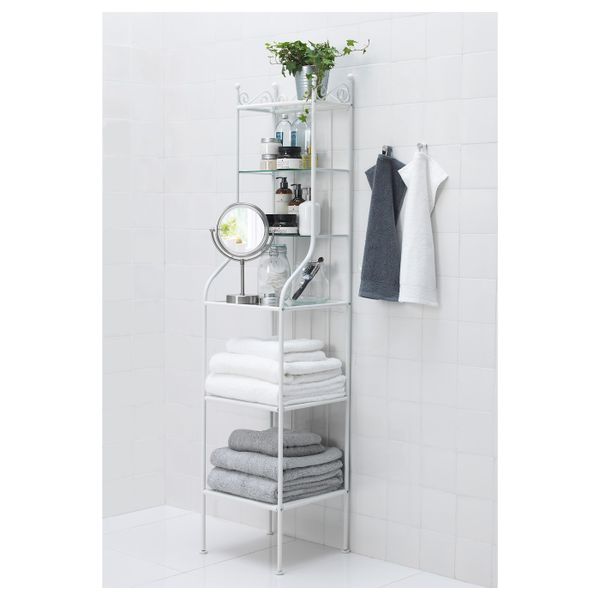 Стеллаж, белый 42x176 см IKEA RÖNNSKÄR РЁНШЭР 603.580.63 - схема-чертеж с размерами