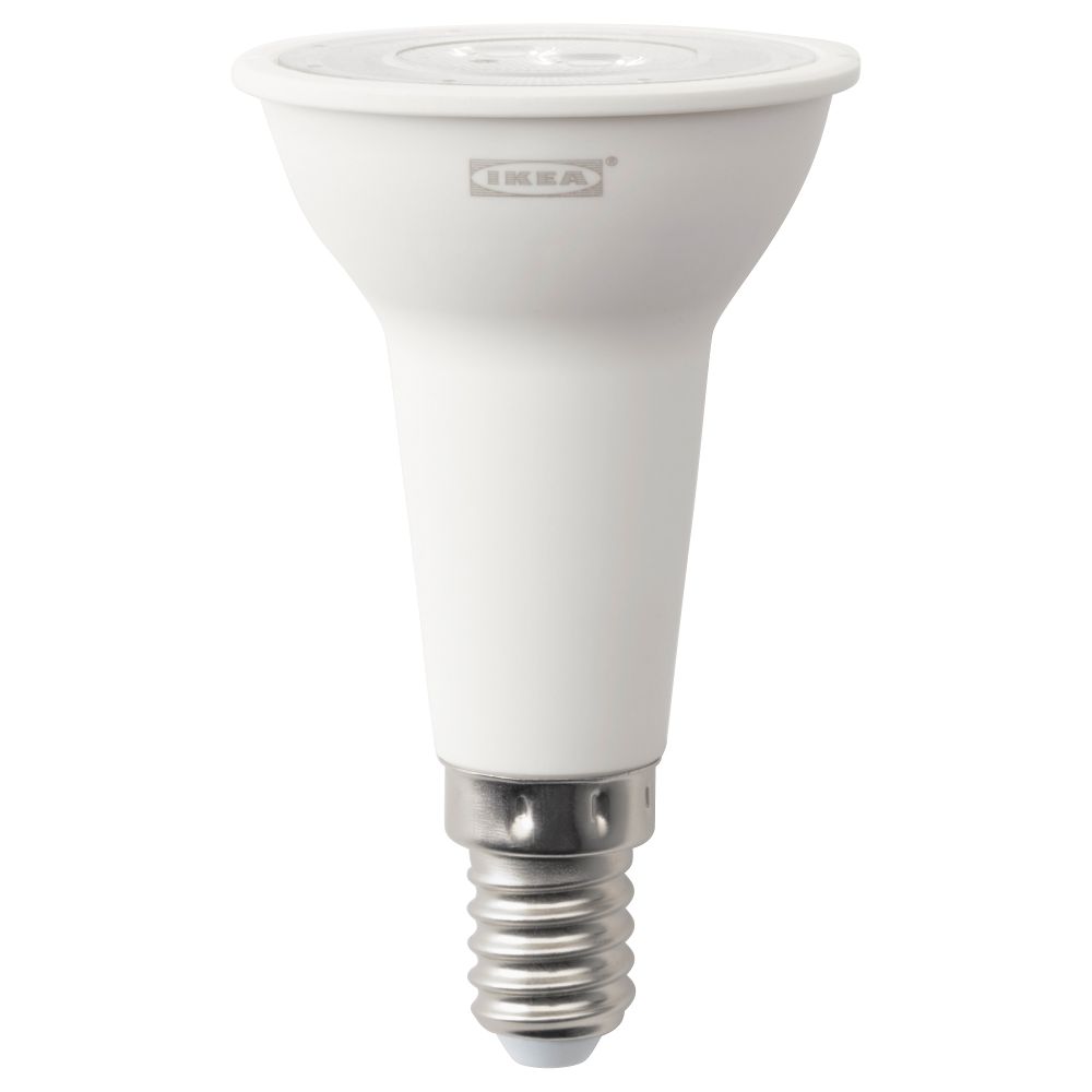 Светодиод E14 зеркальный R50 200 лм ЛЕДАРЕ - схема-чертеж с размерами