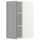 Навесной шкаф с полками, белый, Bodbyn серый, 30x60 см IKEA METOD МЕТОД 394.604.30