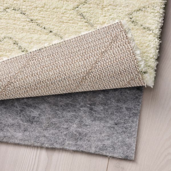 Ковер, короткий ворс, бежевый 160x230 см IKEA MARSTRUP МАРСТРУП 604.821.33 - схема-чертеж с размерами