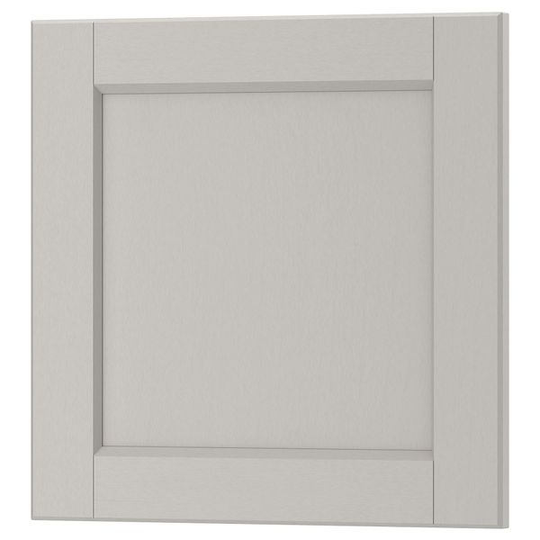 Дверь ЛЕРХЮТТАН, светло-серый - схема-чертеж с размерами