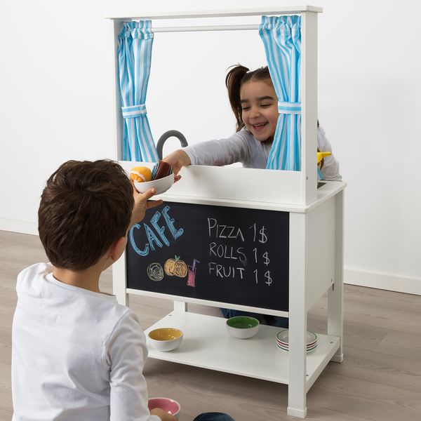 Детская кухня с гардинами, 55x37x98 см IKEA SPISIG СПАЙСИГ 904.171.98 - фото 6