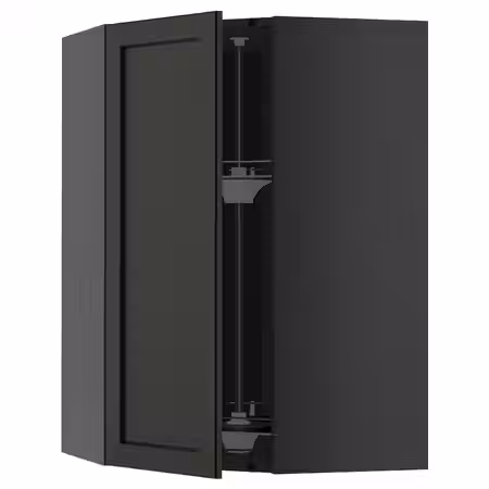 METOD Углов навесн шкаф с вращающ секцией