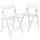 Стул складной, 2 шт, белый IKEA TERJE ТЕРЬЕ 293.998.10
