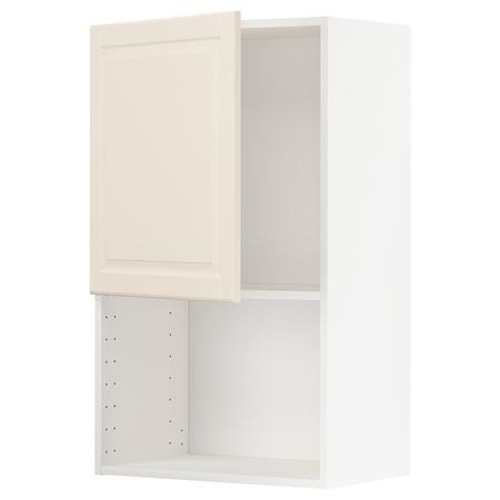 Навесной шкаф для СВЧ-печи, белый/Будбин белый с оттенком 60x100 см IKEA METOD МЕТОД 392.276.77