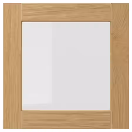 FORSBACKA Стеклянная дверь - дуб 40x40 см