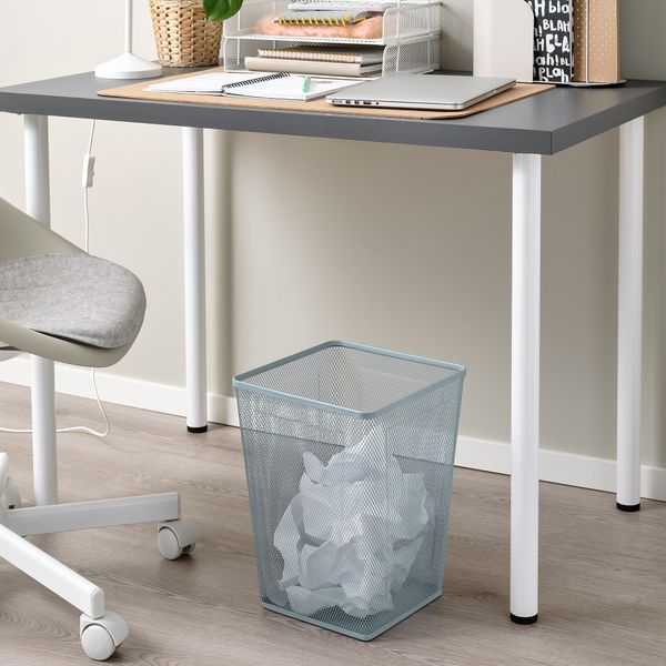 Корзина для бумаг, серо-синий светлый IKEA DRÖNJÖNS ДРЁНЙОНС 405.541.59 - фото 5