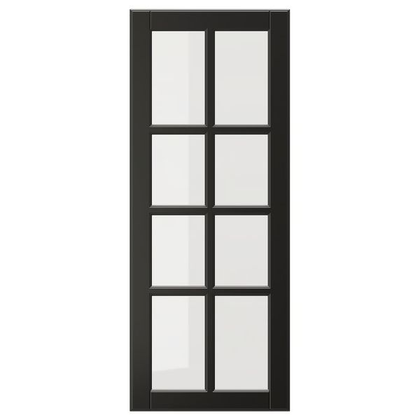 BODBYN Стеклянная дверь - чёрный 40x100 см - фото 1