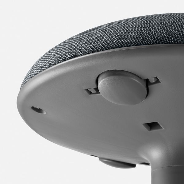 Высокий табурет, серый/Кабуса темно-серый IKEA NILSERIK НИЛЬС-ЭРИК 804.868.37 - фото 4