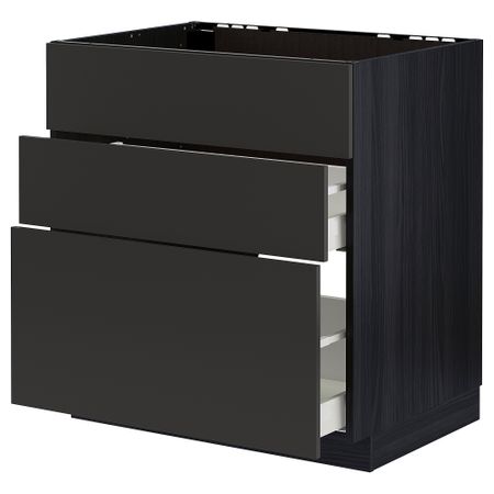 Шкаф под мойку + 3 фасада, 2 ящика IKEA METOD МЕТОД, MAXIMERA МАКСИМЕРА 594.987.62