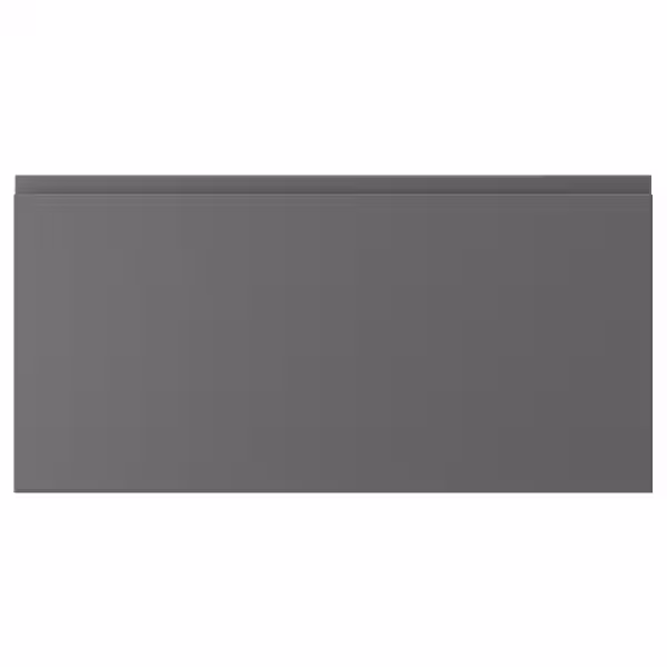 VOXTORP Фронтальная панель ящика - темно-серый 80x40 см - фото 1