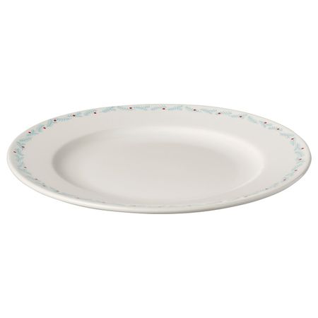 Тарелка десертная, белый, 21 см IKEA ВИНТЕРФЕСТ 404.426.33