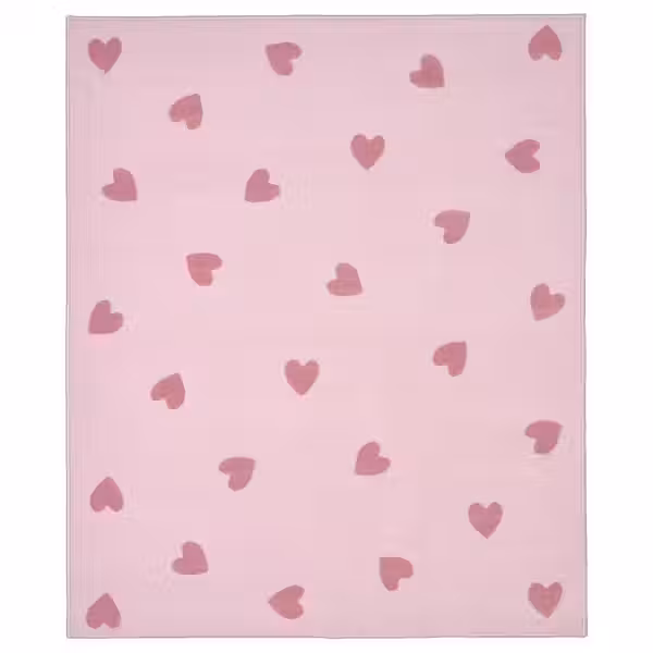 BARNDRÖM Ковер - розовый 133x160 см - фото 1