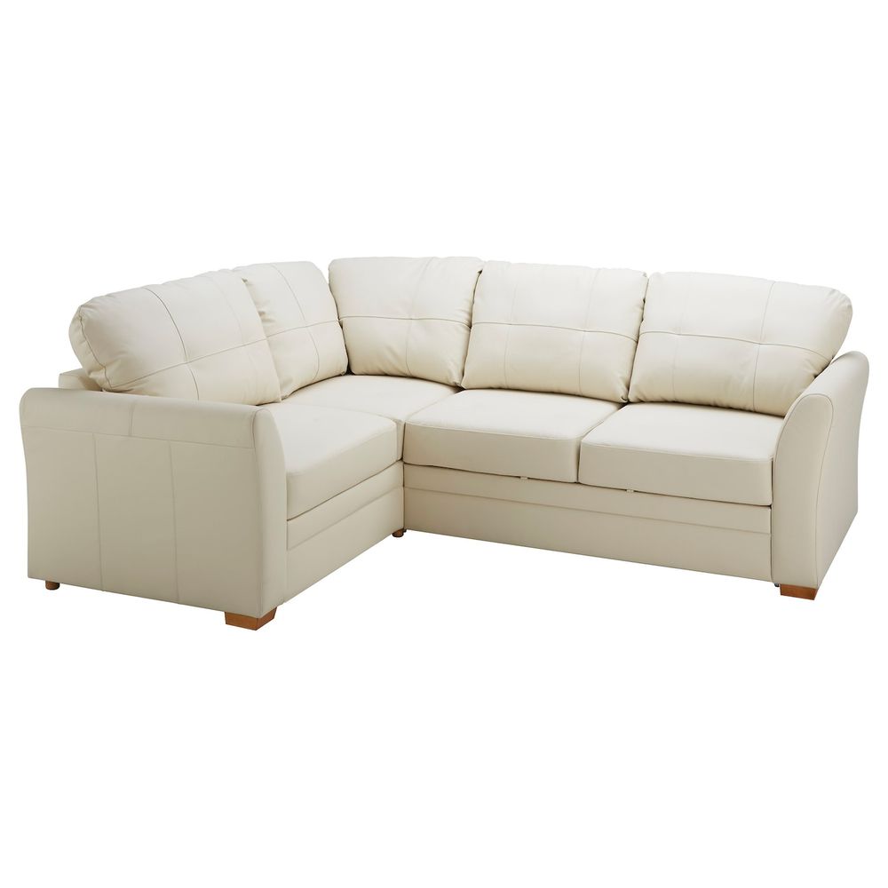 Угловой диван-кровать c модулем для хран, лев, Глосе/Бумстад бежевый IKEA GESSBERG ГЕССБЕРГ 803.777.44 - фото 1