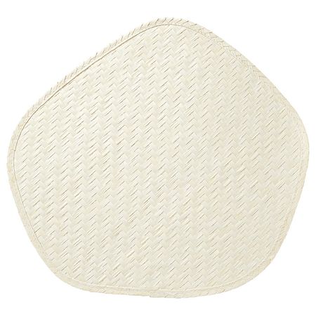 PADDFISK Салфетка под прибор - пальмовый лист ручная работа 37x35 см