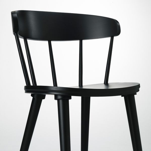 Стул, антрацит IKEA OMTÄNKSAM ОМТЭНКСАМ 204.694.16 - фото 3