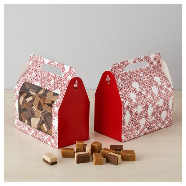 Упаковка 2 из 1 для IKEA - схема-чертеж с размерами