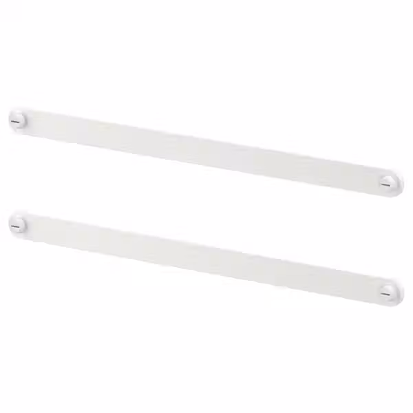 HJÄLPA Накладная шина - белый 40 см - схема-чертеж с размерами