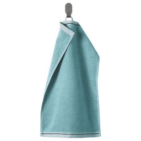 Полотенце, голубой 30x50 см IKEA VIKFJÄRD ВИКФЬЕРД 204.753.75