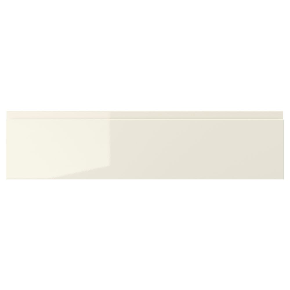 Фронтальная панель ящика, глянцевый светло-бежевый, 80x20 см IKEA VOXTORP ВОКСТОРП 303.211.65 - фото 1