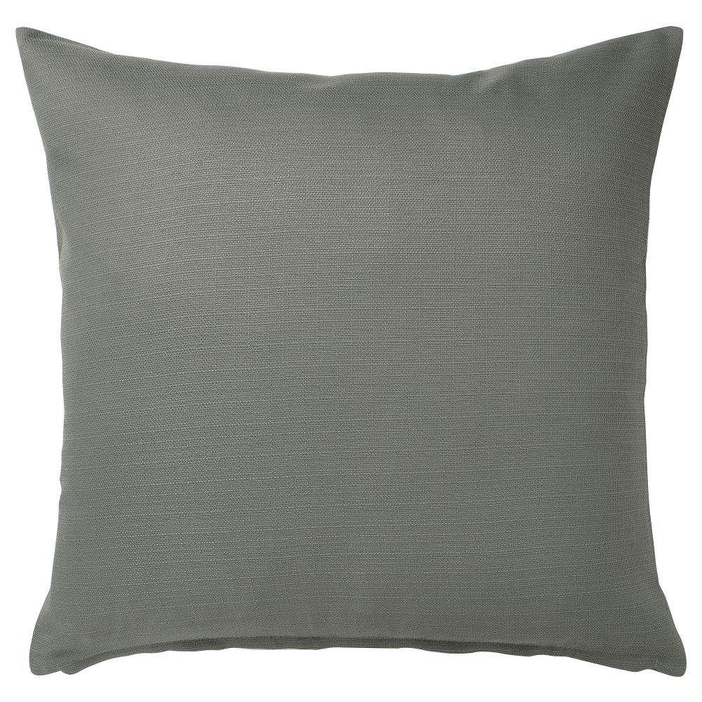 Чехол на подушку, 50x50 см, серо-зеленый IKEA MAJBRÄKEN МАЙБРЭКЕН 104.952.65 - фото 1