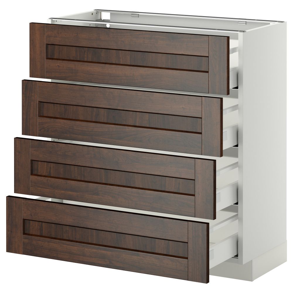 IKEA, вид спереди - схема-чертеж с размерами