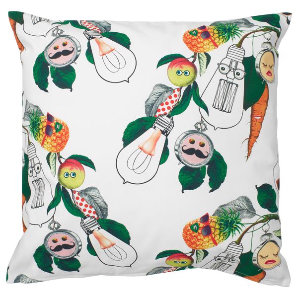 Чехол на подушку СТУНСИГ, ветка (50x50 см) - схема-чертеж с размерами