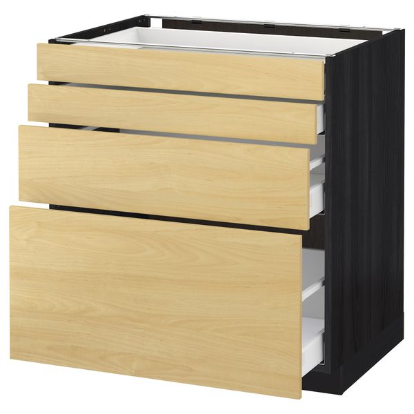 IKEA, вид спереди - схема-чертеж с размерами